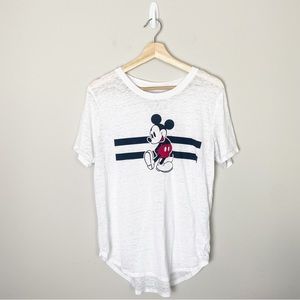 Disney Mickey Mouse White T-Shirt